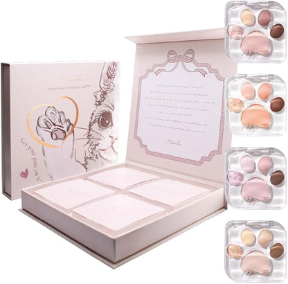 日本MilleFee｜可愛貓肉球五色眼影盤