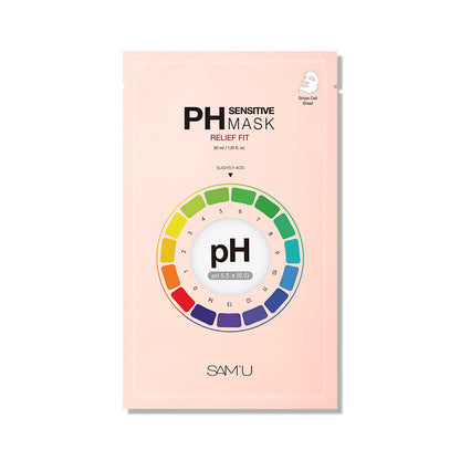 韓國 SAM'U｜PH敏感面膜｜5片裝