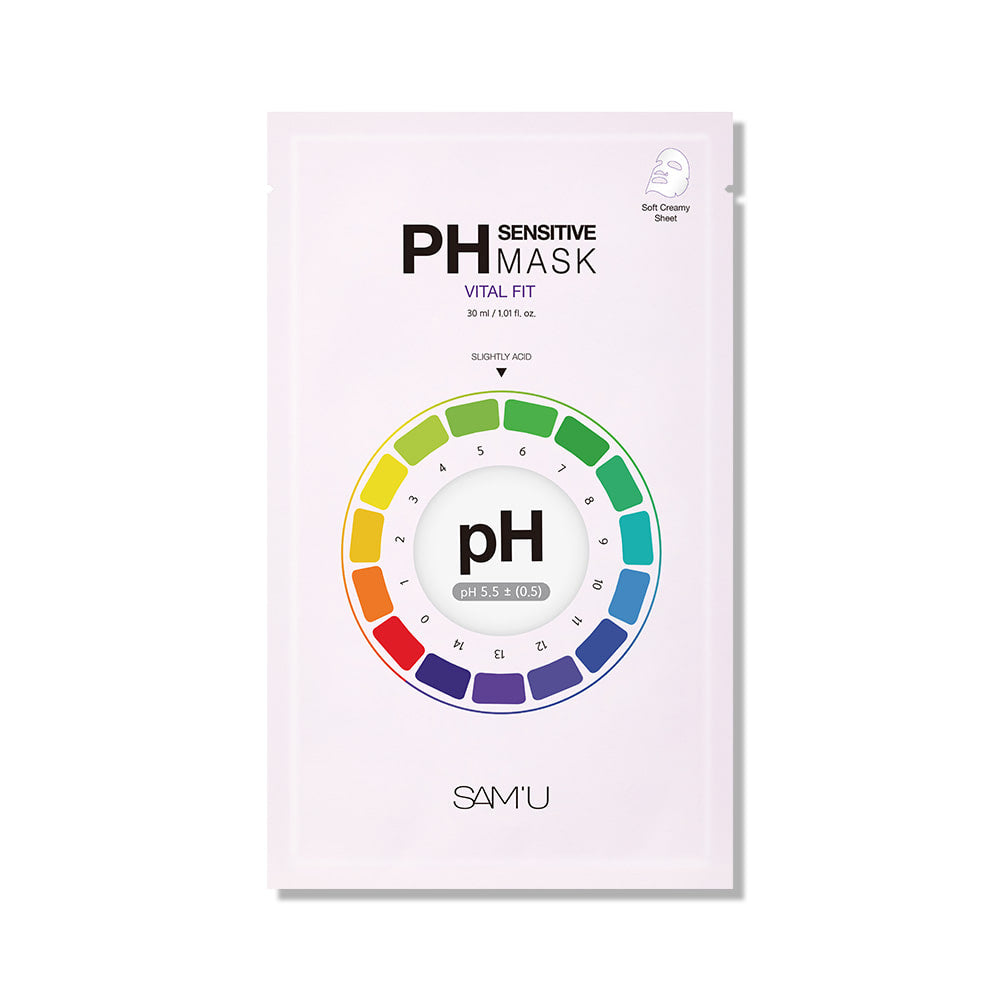 韓國 SAM'U｜PH敏感面膜｜5片裝
