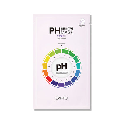 韓國 SAM'U｜PH敏感面膜｜5片裝