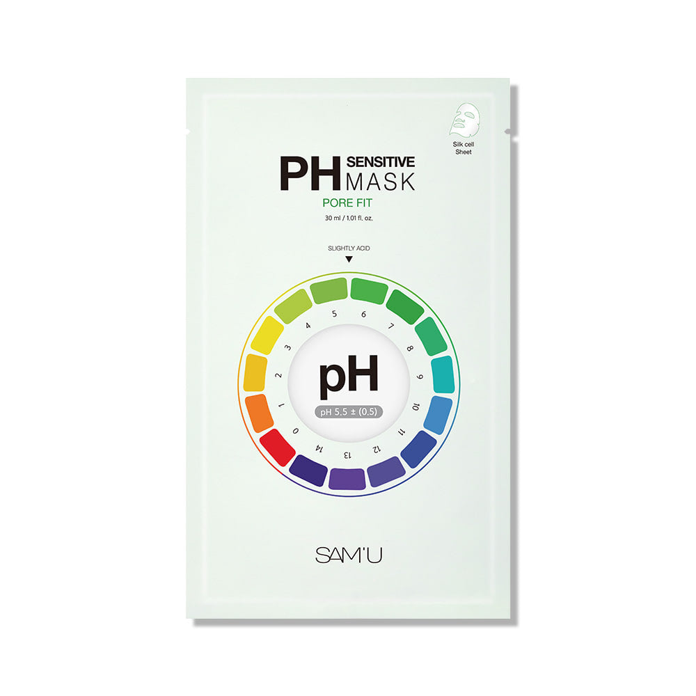 韓國 SAM'U｜PH敏感面膜｜5片裝