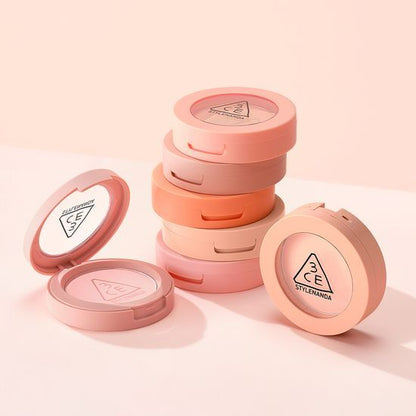 韓國3CE｜Mood Recipe柔霧單色胭脂