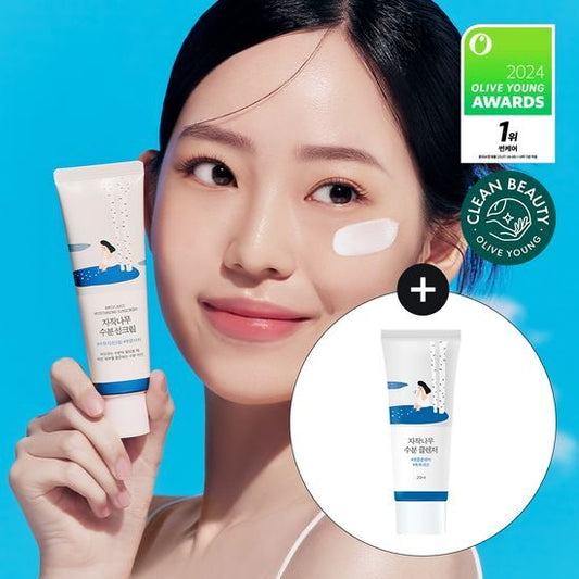 韓國Round Lab｜白樺樹系列防曬霜｜50ml（附送20ml潔面乳）