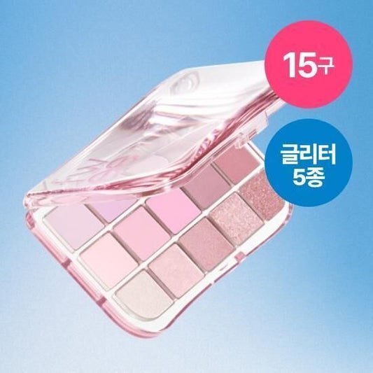 韓國fwee｜More Mood春夏韓妝15色眼影盤