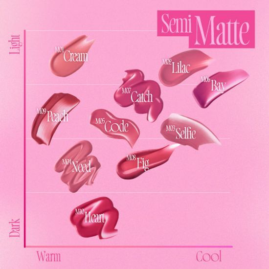 韓國fwee｜持久貼服唇釉｜3.8g（20色）