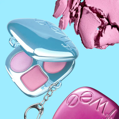 韓國fwee｜迷你口袋4色腮紅盤