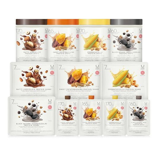 Olive Young 代餐｜Delight Project Protein Shake｜高蛋白低卡飲品奶昔搖飲代餐｜45g*7袋裝
