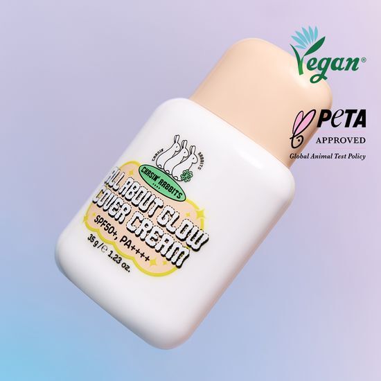 韓國CHASIN' RABBITS｜遮瑕粉底防曬霜｜35g（特別版附送粉撲）