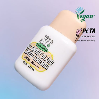 韓國CHASIN' RABBITS｜遮瑕粉底防曬霜｜35g（特別版附送粉撲）