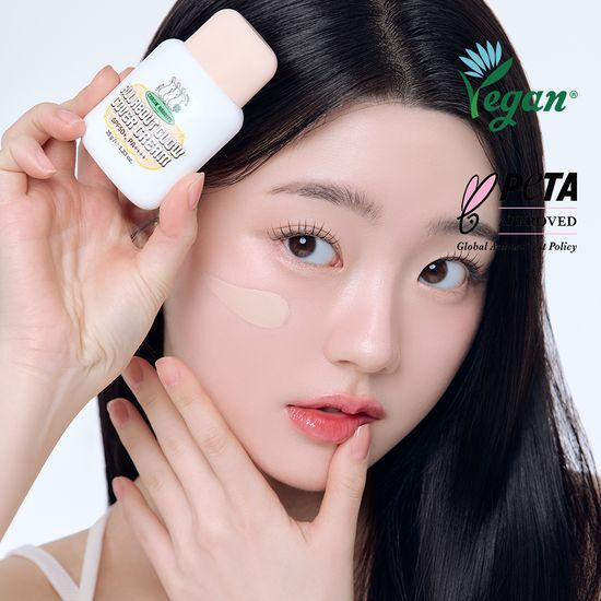 韓國CHASIN' RABBITS｜遮瑕粉底防曬霜｜35g（特別版附送粉撲）