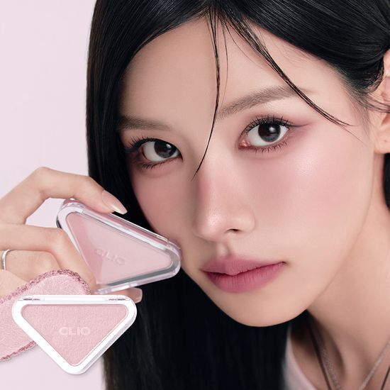 韓國CLIO｜Essential Blush Tap 單色三角胭脂（9色）