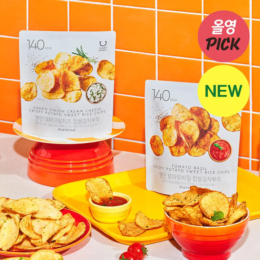 Olive Young 必買零食｜Delight Project 馬鈴薯脆片（2款）