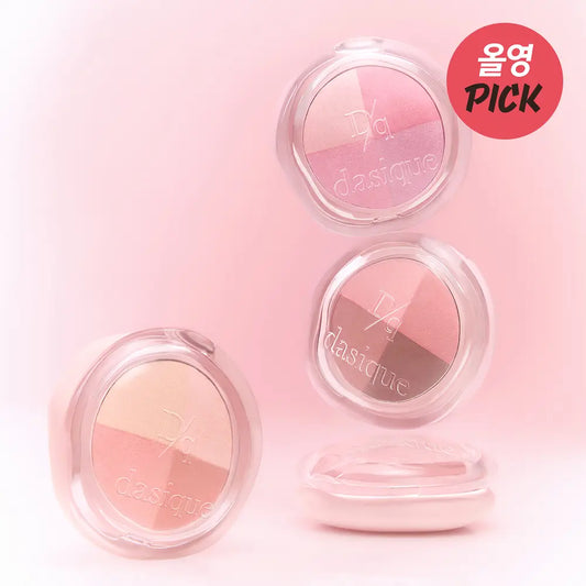 韓國Dasique｜浪漫芭蕾系列四色眼影盤