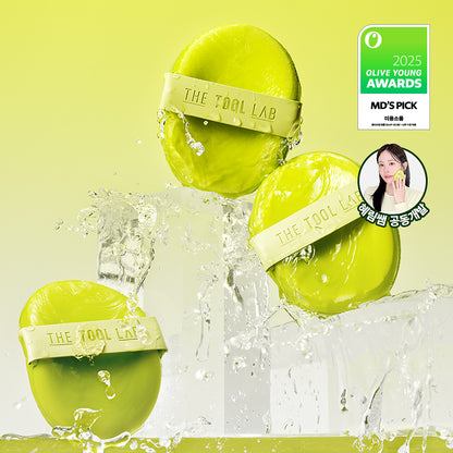 韓國The Tool Lab｜水光粉撲套裝 [2個＋收納盒＋定妝噴霧]