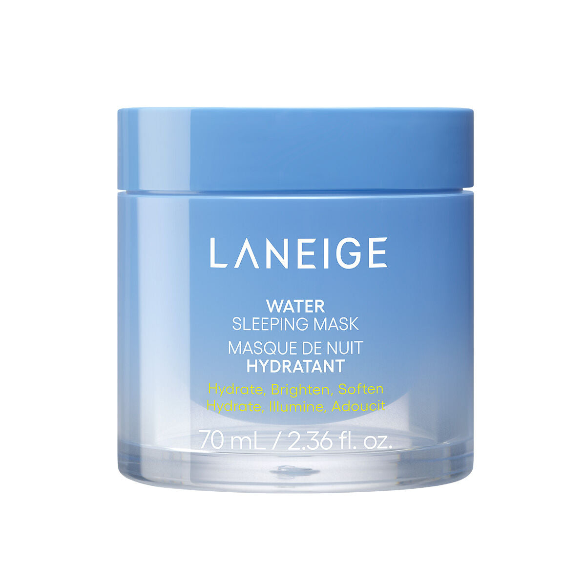韓國LANEIGE｜水亮補濕睡眠面膜｜70ml (附送迷你睡眠面膜3件）