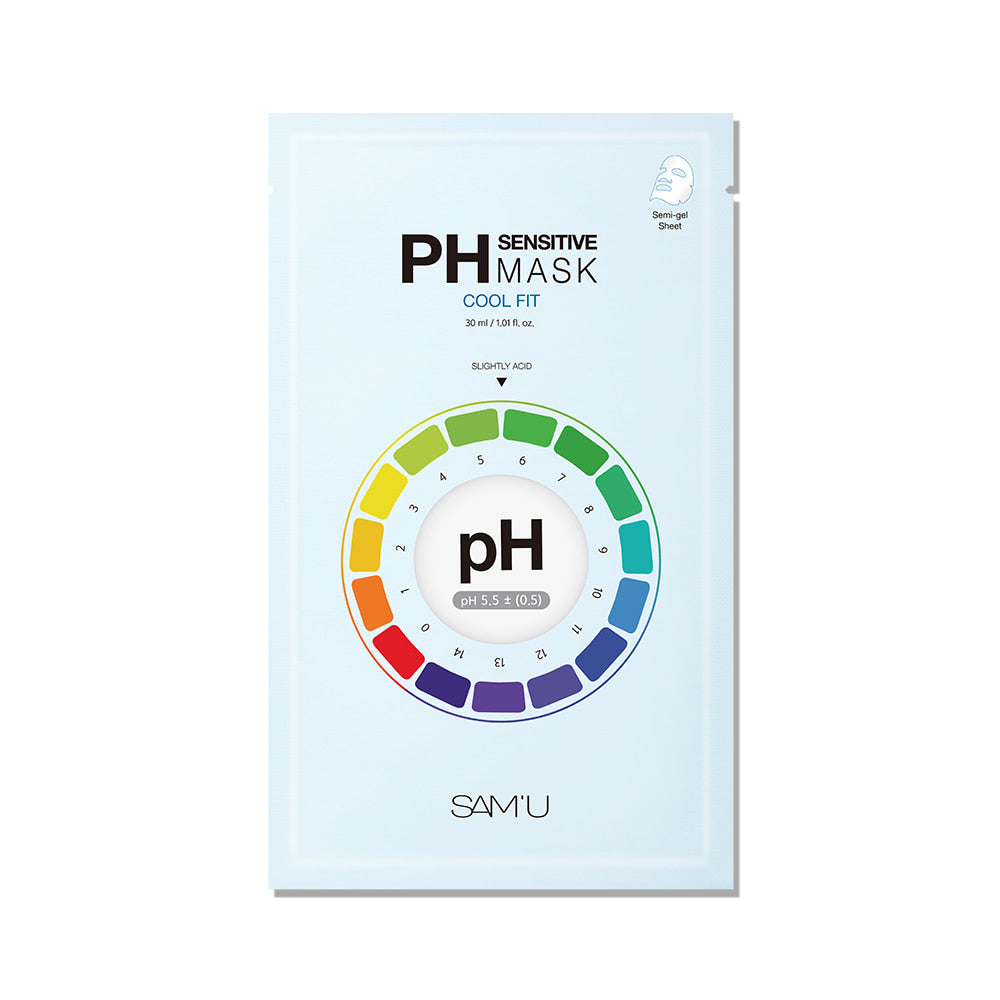 韓國 SAM'U｜PH敏感面膜｜5片裝