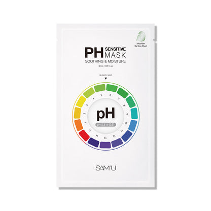 韓國 SAM'U｜PH敏感面膜｜5片裝