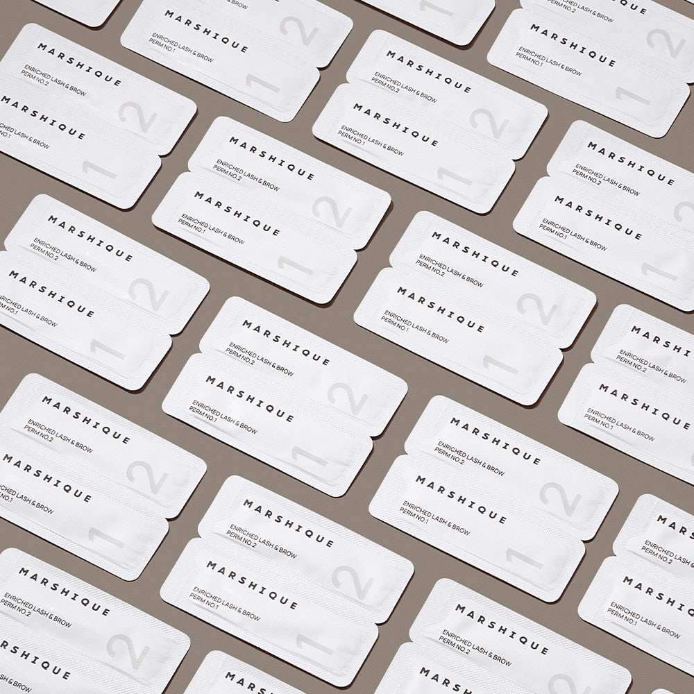 韓國MARSHIQUE｜專業級睫毛眉毛燙染組 (7次份)