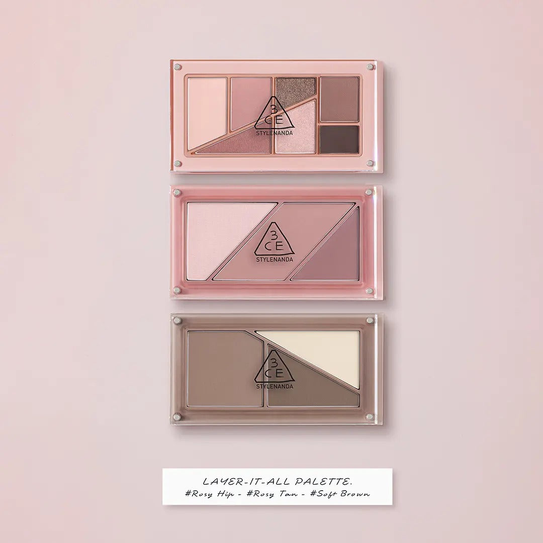 韓國3CE｜柔焦立體修容盤