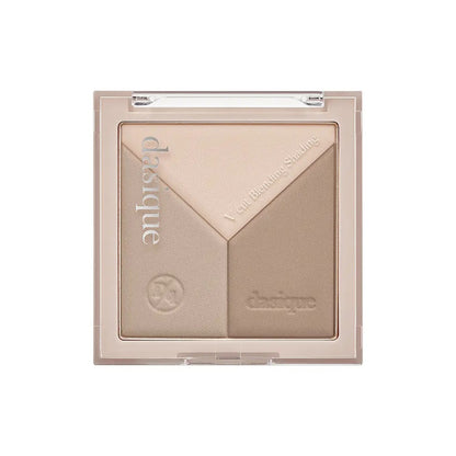 韓國Dasique｜自然輪廓3色修容盤