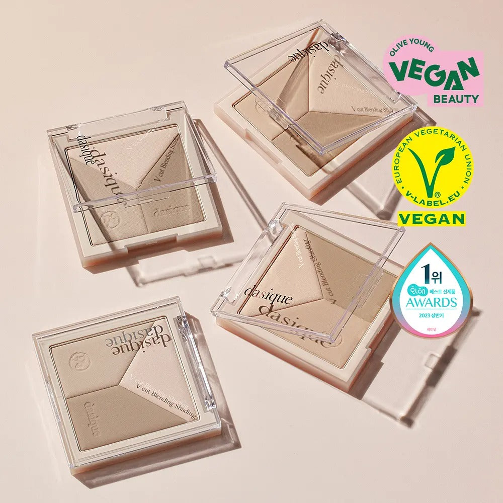 韓國Dasique｜自然輪廓3色修容盤