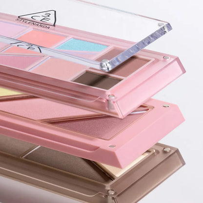 韓國3CE｜柔焦立體修容盤